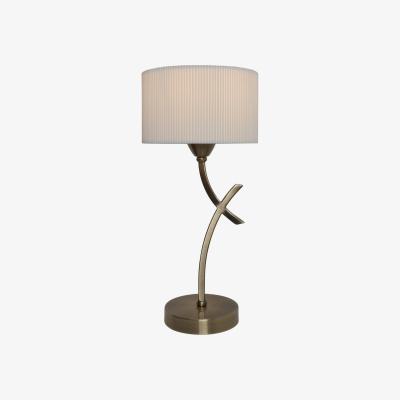 Pagazzi Justina Antique Brass Table Lamp