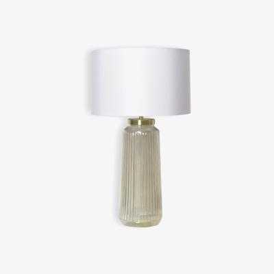 Pagazzi Nives Glass Table Lamp in Champagne