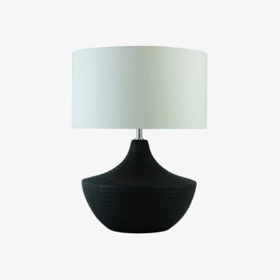 Pagazzi Vilma Ceramic Black Table Lamp