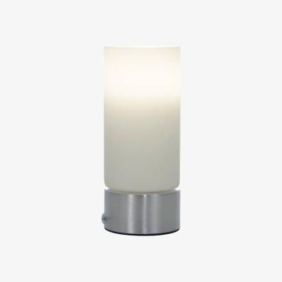 Pagazzi Wyoming 19cm Touch Table Lamp Satin Chrome