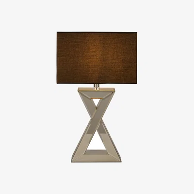 Pagazzi Athena Chrome Large Mirror Table Lamp