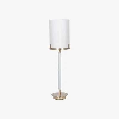 Pagazzi Midland 1 Light Gold and Marble Table Lamp