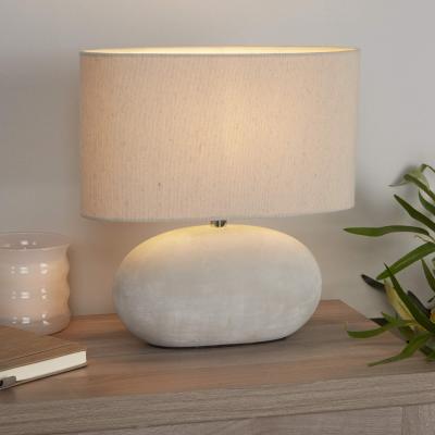 Pagazzi Eveline Grey Ceramic Table Lamp