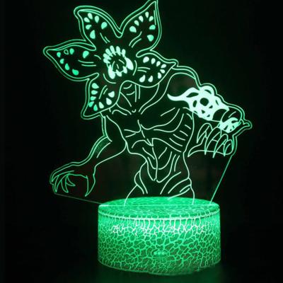 The Range Stranger Things Inspired Demogorgon Desk Lamp - Green