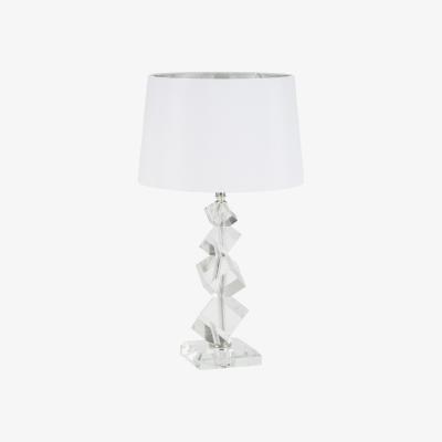 The Range Geometric Cut Crystal Table Lamp