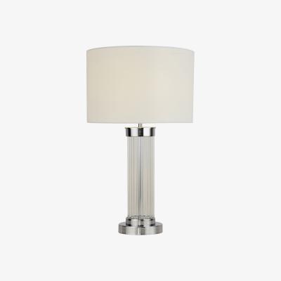 The Range Glass Rod Table Lamp  - Silver