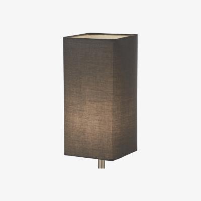 The Range Square base Lamp  - Silver