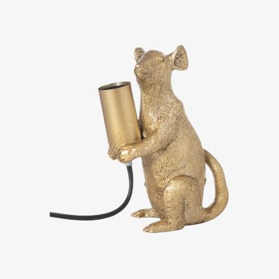 The Range Marvin The Mouse Gold Table Lamp Whimsical Decor - Gold