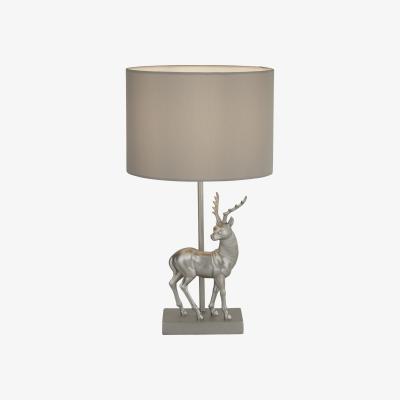 The Range Silver Stag Table Lamp - silver