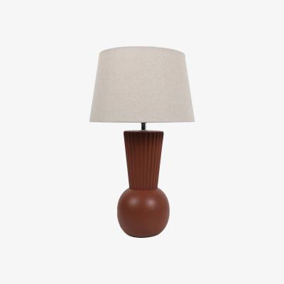 The Range Emerie Rust Table Lamp - Rust
