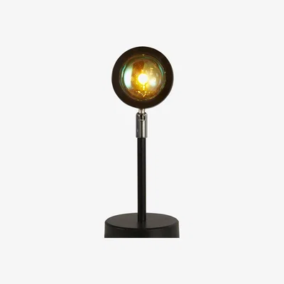 The Range Small Sunset Lamp - Black