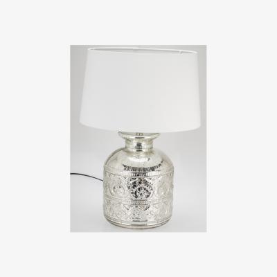 The Range Paisley Embossed Table Lamp