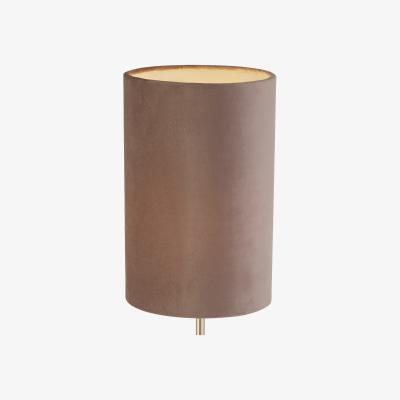 The Range Velvet Shade and Dark Gold Table Lamp - Gold