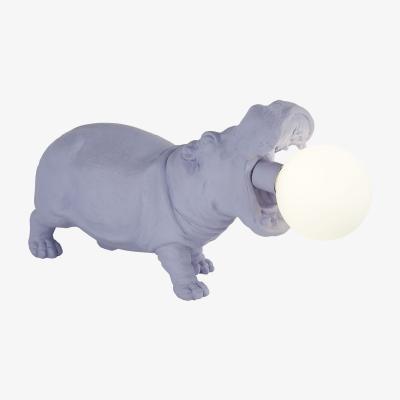 The Range Hippo Table Lamp  - Purple