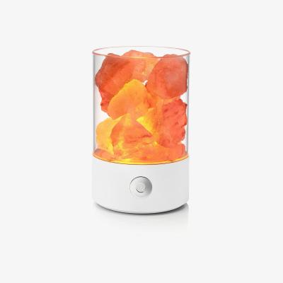 The Range Auraglow USB Himalayan Salt Lamp - White