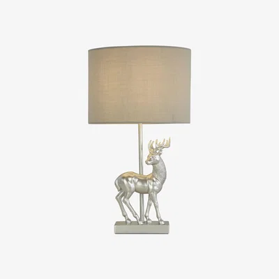 The Range Striking Silver Stag Light  - Silver