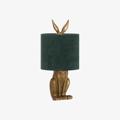 The Range Antique Gold Hare Table Lamp - Gold