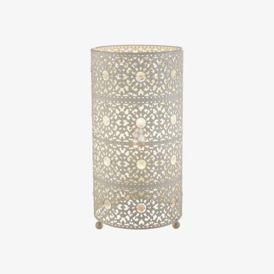 The Range Cream Painted Table Lamp - cream