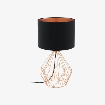 The Range EGLO Pedregal 1 CopperBlack Table Lamp - Bronze