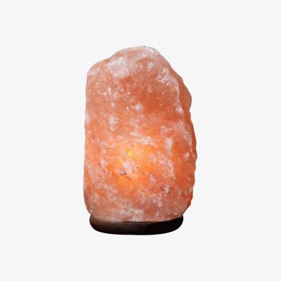 The Range Haven Himalayan Crystal Handcrafted Salt Lamp Wooden Base - Pink / 19cm