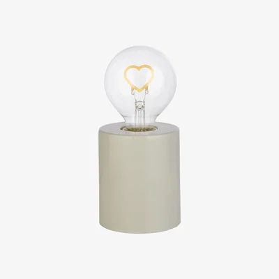 The Range Heart Bulb Lamp  - Brown