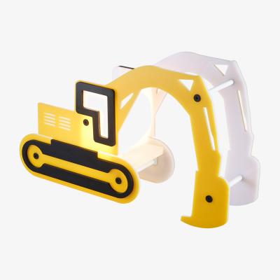 The Range Glow Children's Digger Table Lamp - Yellow