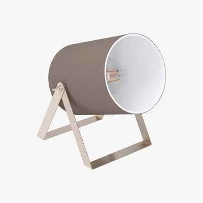 The Range EGLO Villabate 1 Table Lamp Taupe - Yellow