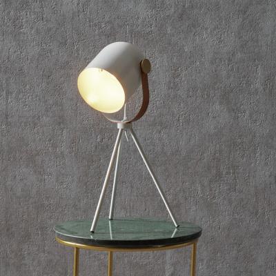 The Range Minimalist Tripod Table Lamp For Living Room - White