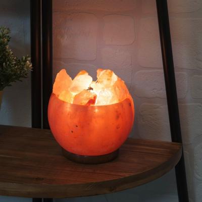 The Range Himalayan Salt Rock Fire Basket - Pink
