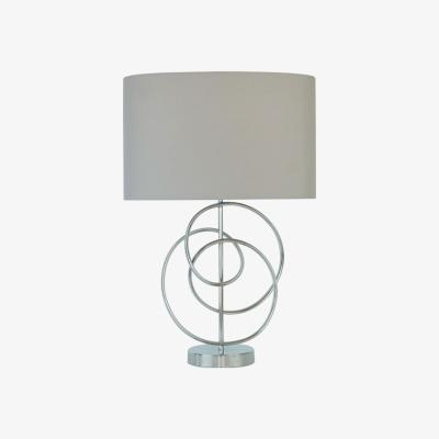 The Range Belgravia Chrome Table Lamp - Silver