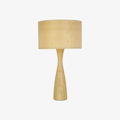 The Range Bamboo Table Lamp and Shade  - Bamboo