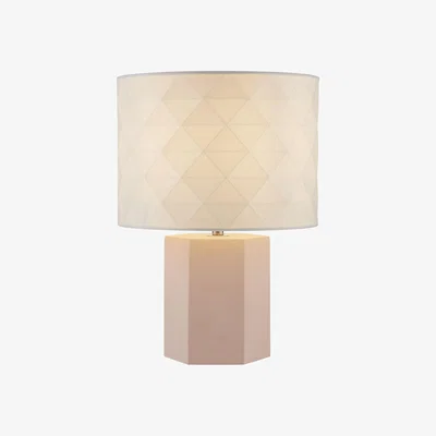 The Range Geo Shade Table Lamp  - Pink