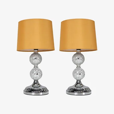 The Range Harmony Pair of Yellow Table Lamp - Yellow