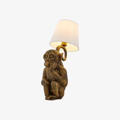 The Range Maurice Monkey Table Lamp - Gold