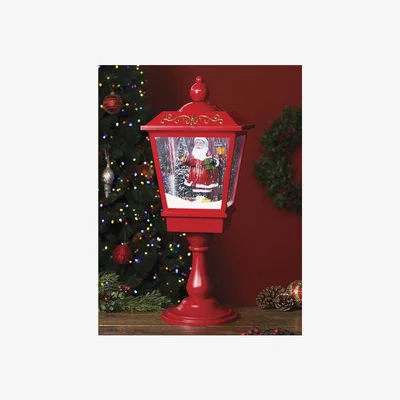 The Range Snowing LED Table Lamp with Music - Red