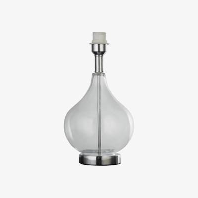 The Range Chrome Glass Base  - Clear