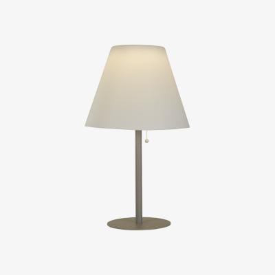 The Range Solar Powered Table Lamp - Silver
