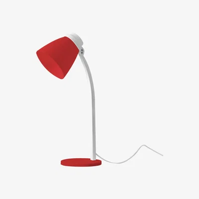 The Range OFFICE Purple Desk Lamp LED 3.5W - Red