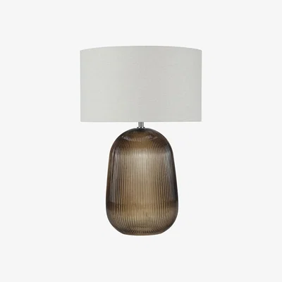 The Range Sandstone Table Lamp - Brown