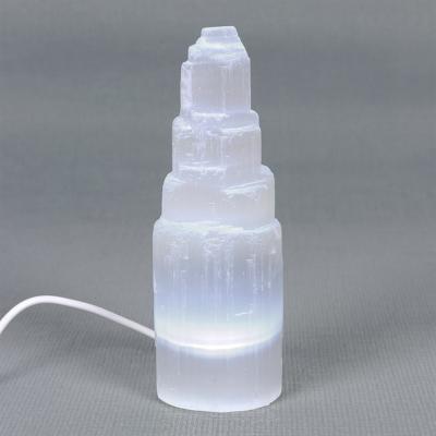 The Range Selenite LED Lamp - White