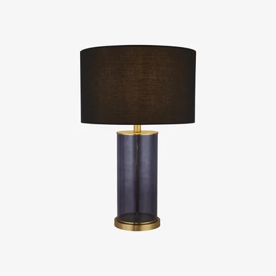 The Range Chiere Blue Glass Table Lamp  - Blue