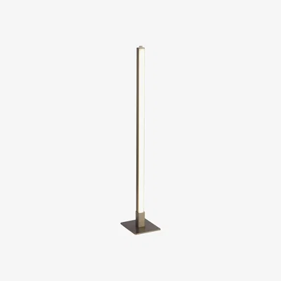 The Range Hamilton Satin Silver LED Table Lamp - Silver