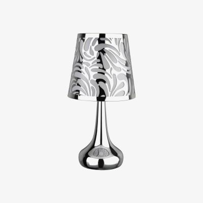 The Range Swirl Touch Lamp - Silver