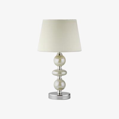 The Range Pearlised Three Ball Table Lamp - Ivory