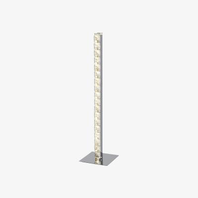 The Range Emerald Crystal LED Table Lamp  - Silver