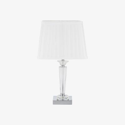 The Range Carmella Crystal Table Lamp - White