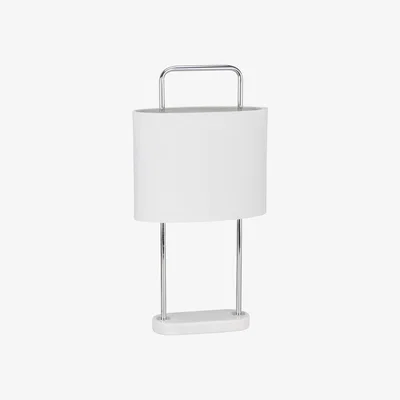 The Range Oval Marble Table Lamp