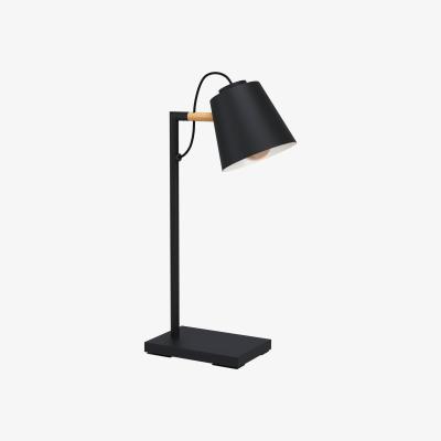 The Range EGLO Lacey BlackWood Table Lamp - Black