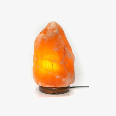 The Range Small Natural Himalayan Pink Salt Wellbeing Lamp - Pink Orange