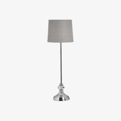 The Range Genoa Chrome Table Lamp Modern Lighting - Silver